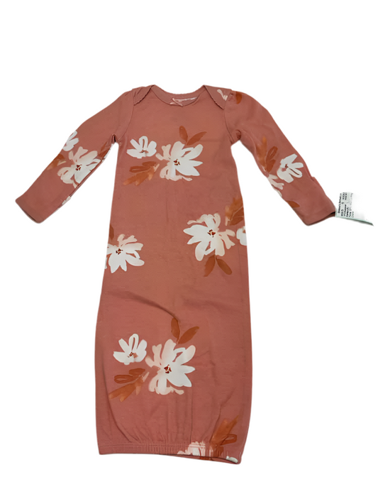 Carters (C) Floral Infant Size NB Girl's 1PCSleepwear