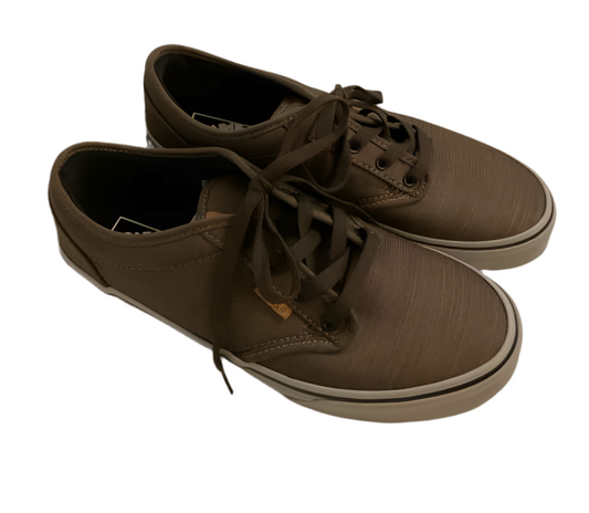 Vans (C) Brown Grey Youth Shoe Size 5 (Youth) Casual Shoes