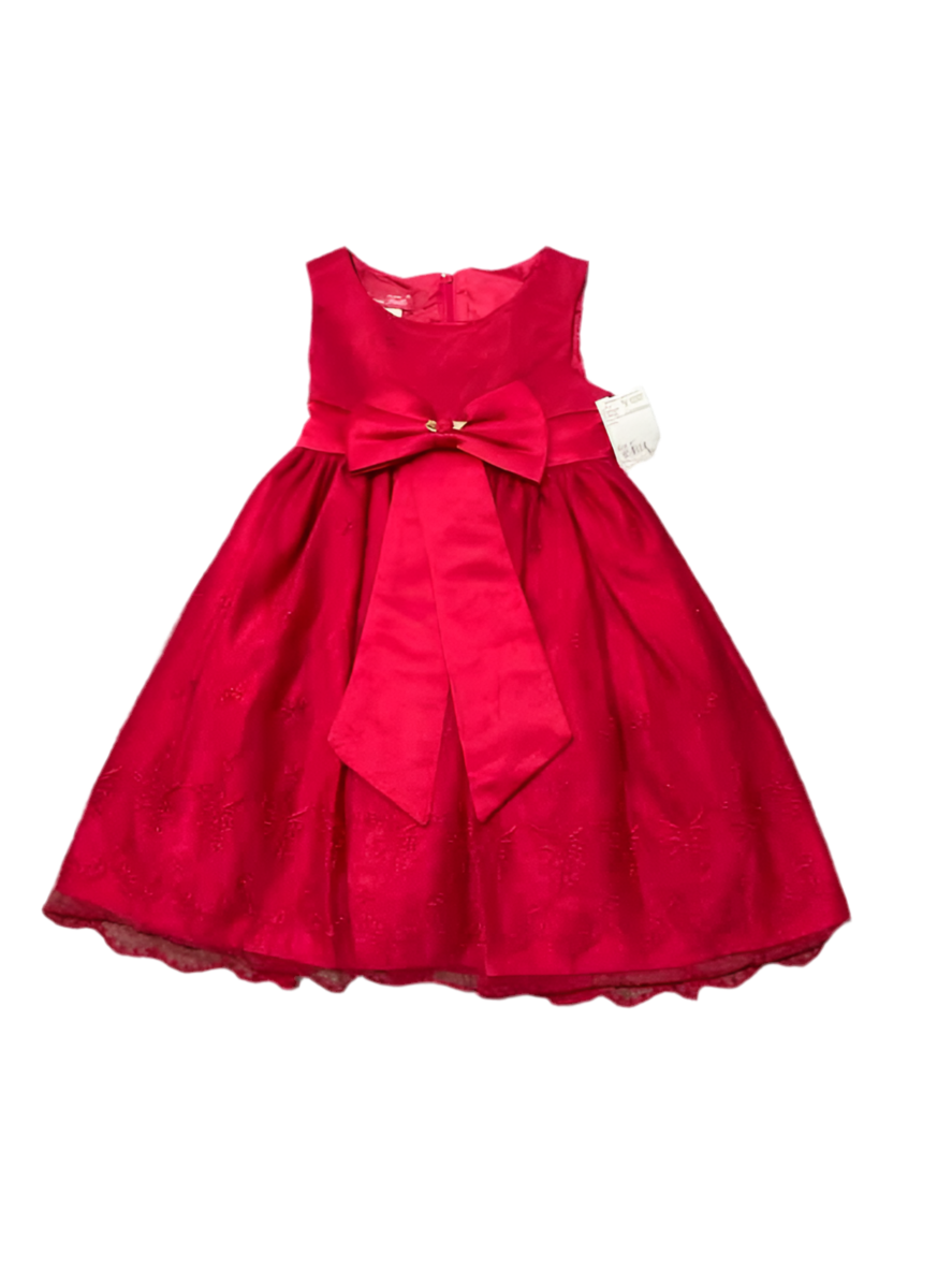 D Brand Red Toddler Size 4T Girl's PartyDress