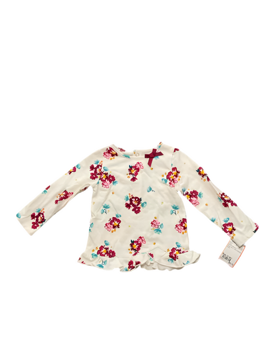 Child of Mine (D) Floral Infant Size 12 MO Girl's LSTop