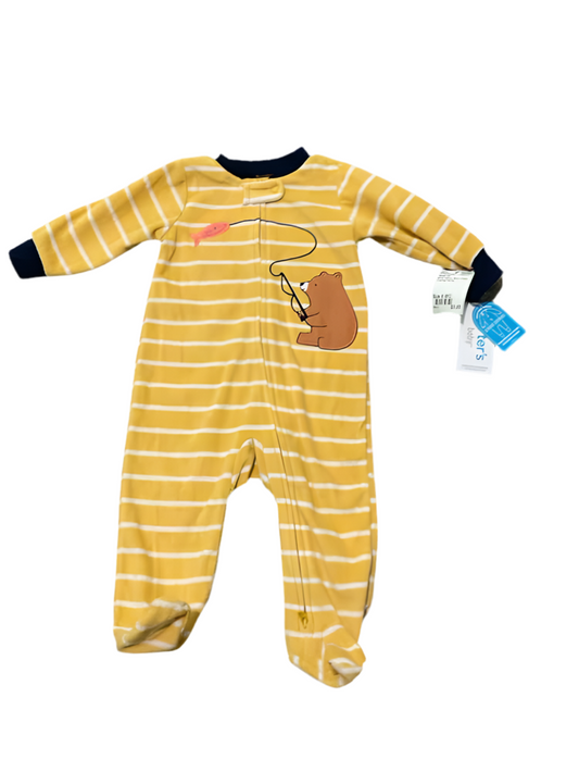 Carters (C) White Yellow Infant Size 6 MO Boy's 1PCSleepwear