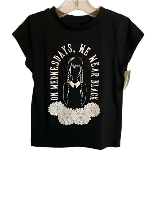 D Brand White Black Toddler Size 4-5 SSTop