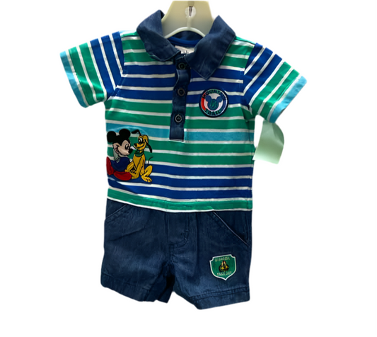 Disney (B) Stripe Infant Size 3-6 MO 1PC Casual