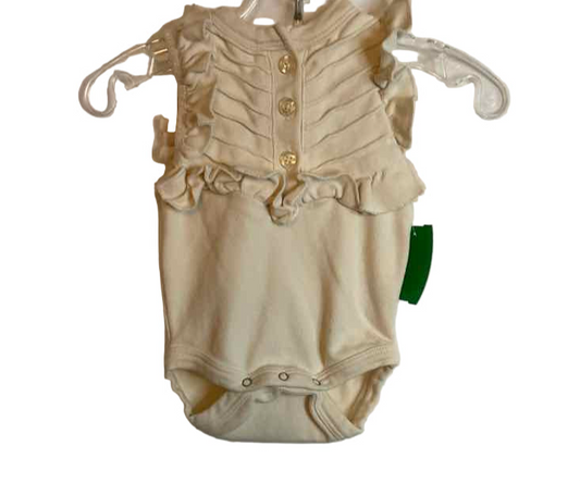 Kate Quinn (B) Cream Infant Size 0-3 MO SSTop