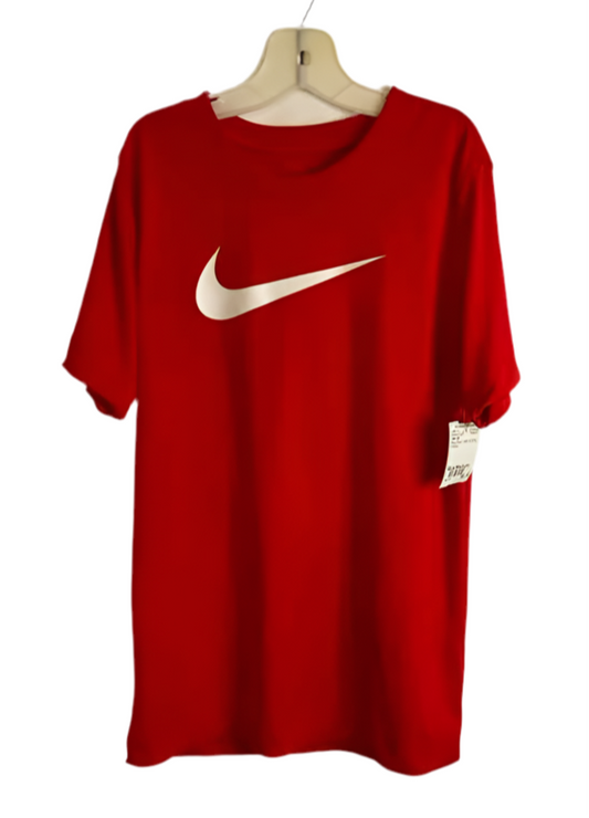 Nike (B) Red Youth Size Medium AthleticTopSS