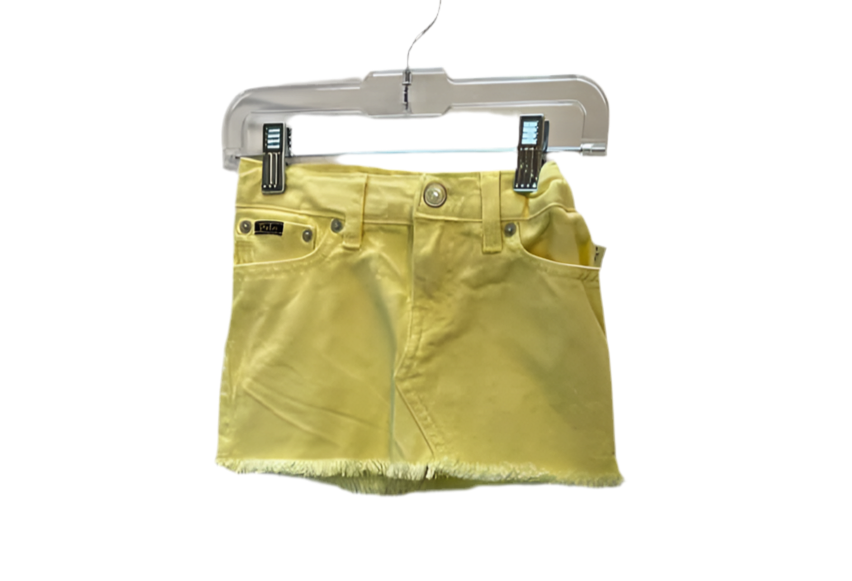 Polo Ralph Lauren (A) Yellow Toddler Size 4T SkirtCasual