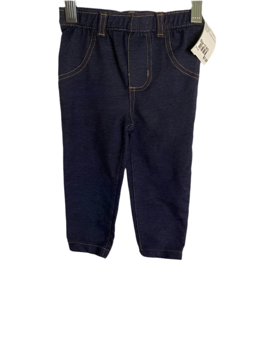 Carters (C) Blue Infant Size 12 MO BasicLeggings