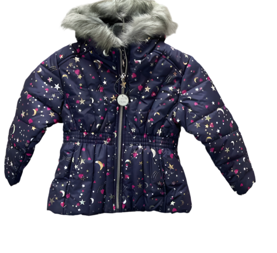 Rothchild (D) Purple Gray Toddler Size 4T Jacket Heavy