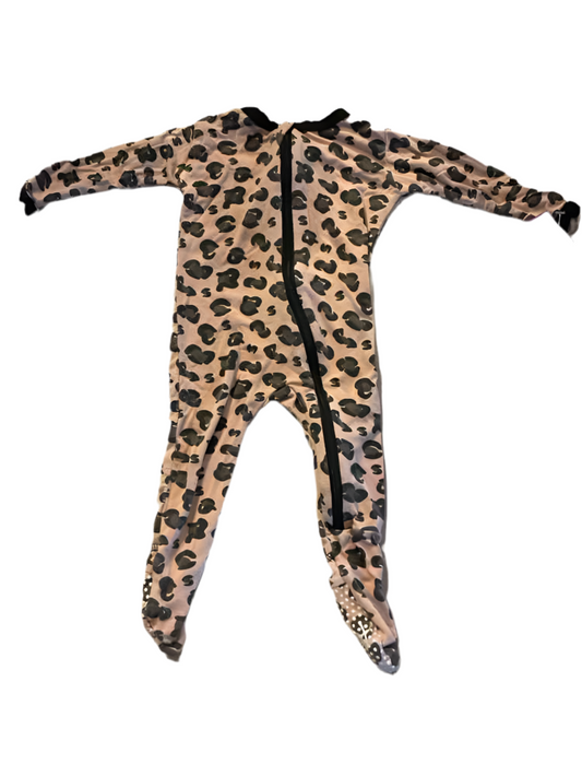 Kickee Pants (B) Animal Print Infant Size 3-6 MO Girl's 1PCSleepwear