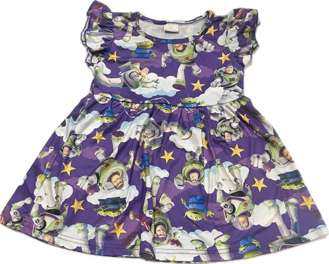 Girls Toddler 4T Toy Story Casual Dress
