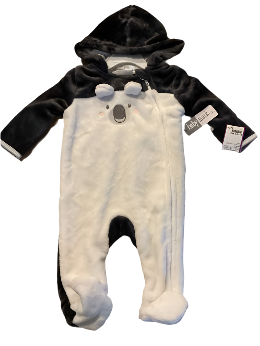 Mick Mack Gray Infant Size 6-9 MO Boy's 1PCSleepwear