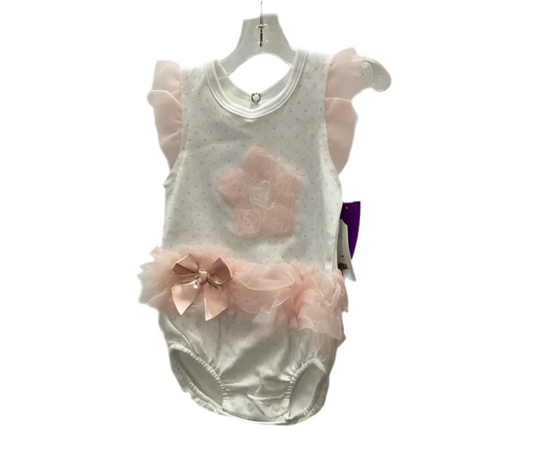 D Brand White Pink Infant Size 3-6 MO 1PC Casual