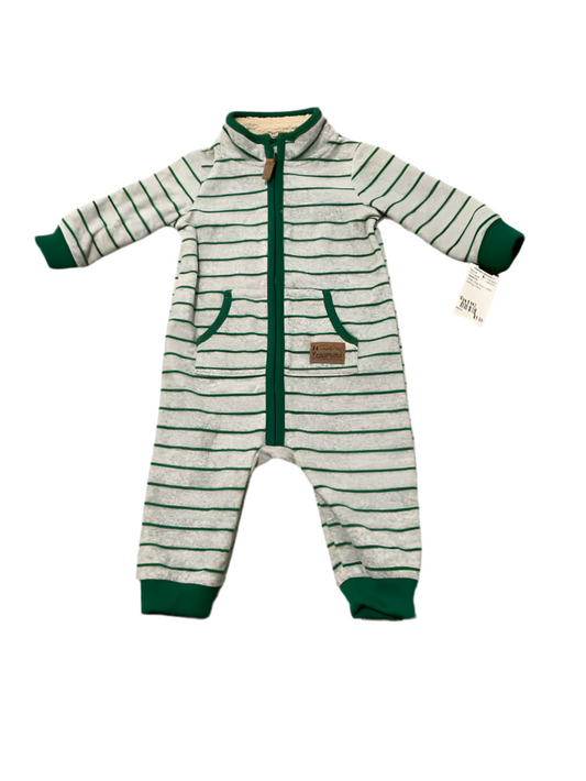 Carters (C) Green Gray Infant Size 6 MO Boy's 1PC Casual