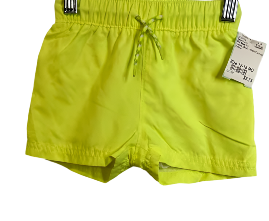 Old Navy (C) Yellow Infant Size 12-18 MO SwimTrunks