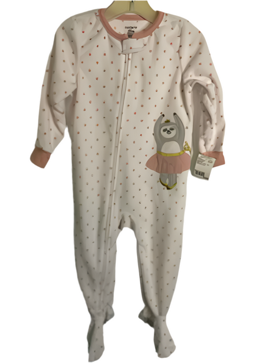 Carters (C) White Pink Infant Size 24 MO 1PCSleepwear