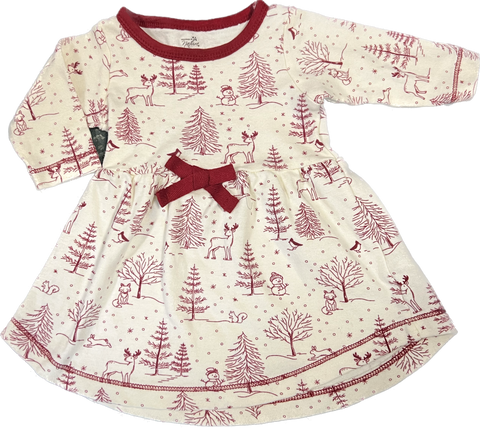 Infant Girls 0-3 months Touched by Nature Christmas