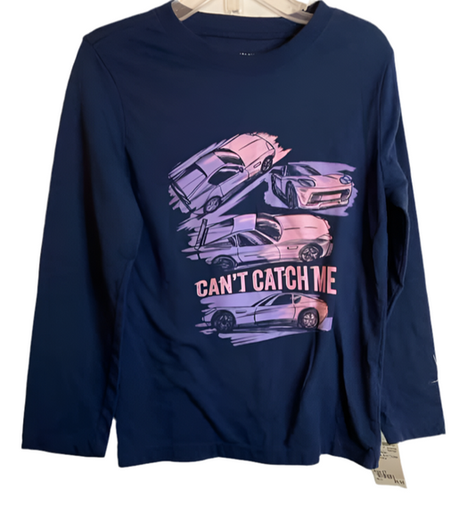 OshKosh BGosh Blue Purple Toddler Size 5T LSTop
