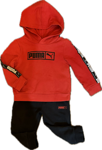Infant Boys Puma 18 MO 2 PC Athletic Pant Suit
