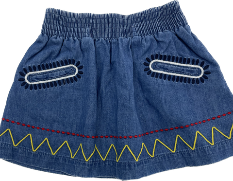Toddler Girls Stella McCartney Denim Skirt 5T