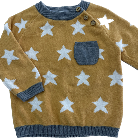 Infant Boys Cat and  Jack Sweater 6 months