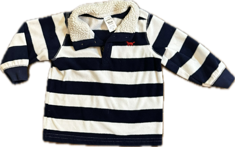 Infant Boys 18 MO Carters Striped Sweatshirt
