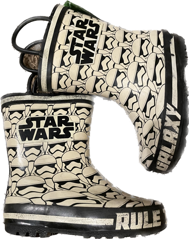 Toddler Boys Star Wars Rain boots Shoes 8