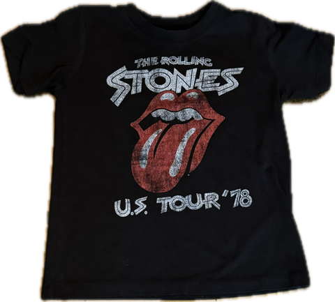 Toddler Neutral 3T The Rolling Stones SS Top