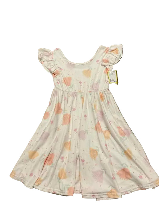 Dot Dot Smile (C) Floral Youth Size 5-6 Girl's CasualDress