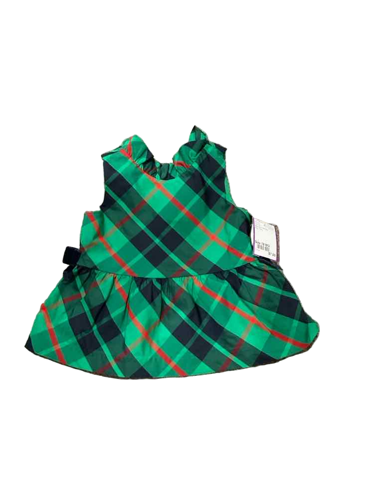 Janie and Jack (A) Plaid Infant Size 18 MO Girl's TankTop