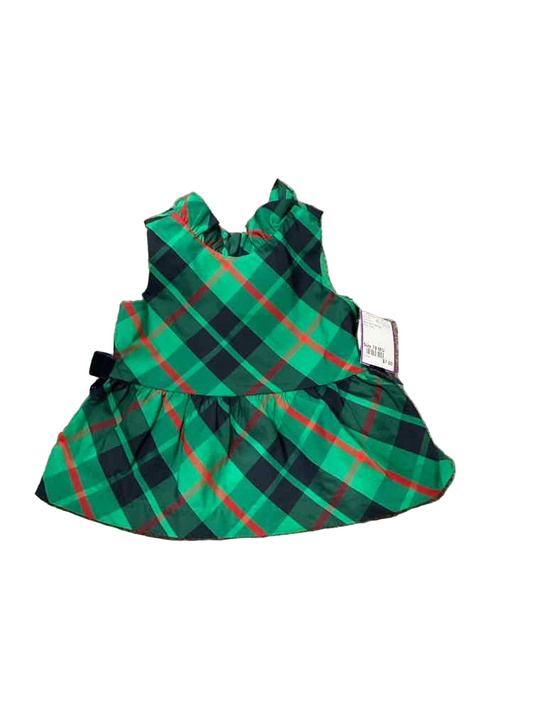 Janie and Jack (A) Plaid Infant Size 18 MO Girl's TankTop