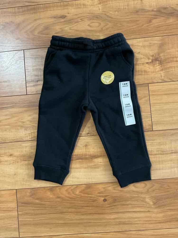 Cat and Jack (D) Black Infant Size 18 MO Boy's PantBasic