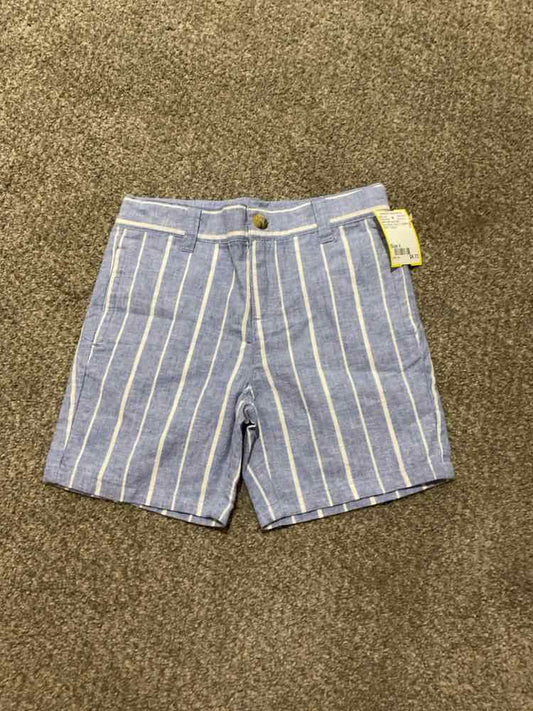 Janie and Jack (A) blue white Toddler Size 4 Boy's ShortChino