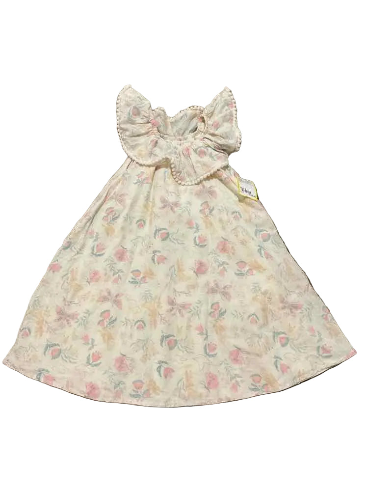 Cynthia Rowley (A) Floral Toddler Size 4 Girl's CasualDress