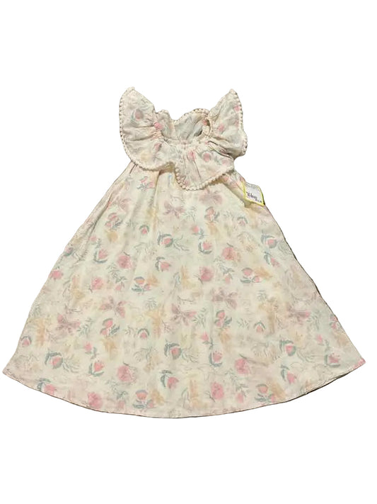 Cynthia Rowley (A) Floral Toddler Size 4 Girl's CasualDress
