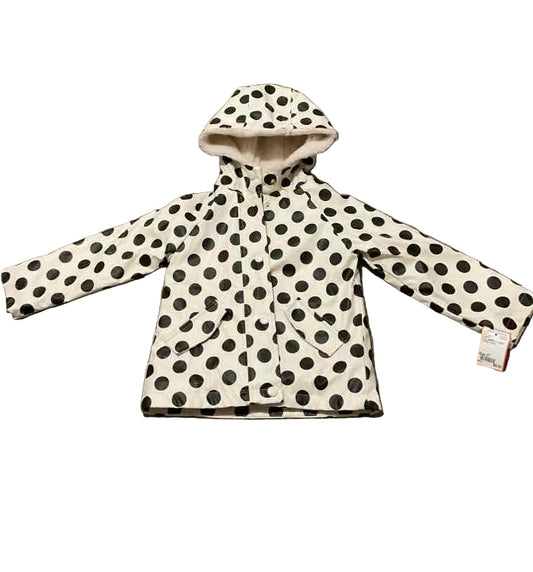 D Brand Polka Dot Toddler Size 3T Girl's Rain Coat