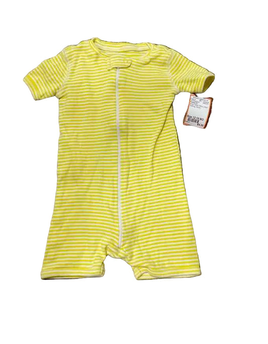 Primary (C) White Yellow Infant Size 12-18 MO Boy's 1PCSleepwear