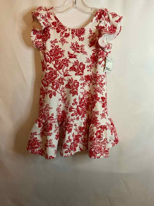 Janie and Jack (A) Floral Toddler Size 5 CasualDress