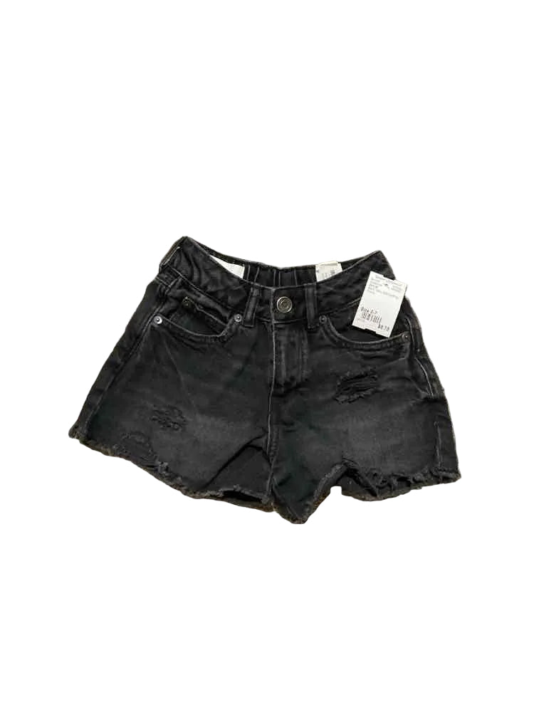 Zara (B) Black Youth Size 6-7 Girl's ShortDenim