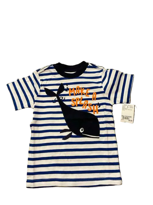 Gymboree (C) Stripe Infant Size 18-24 MO Boy's SSTop