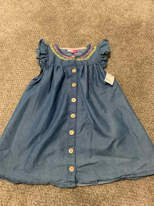 Penelope Mack (C) Blue Toddler Size 5 Girl's CasualDress