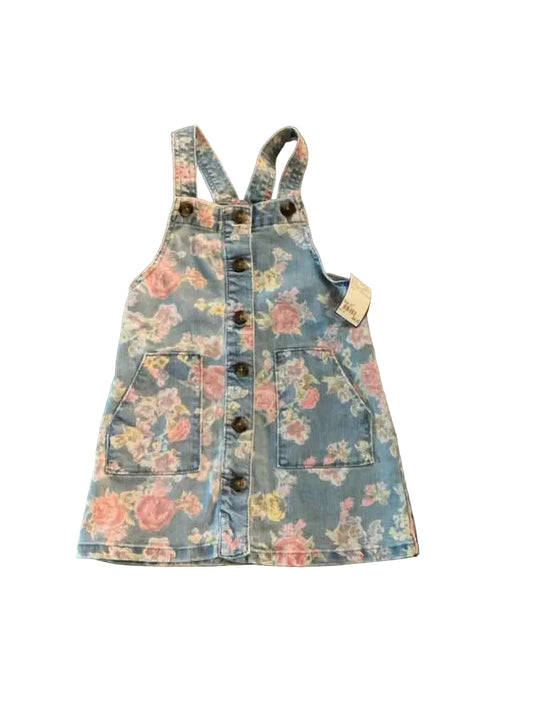 Wonder Nation (E) Floral Toddler Size 4T Girl's CasualDress