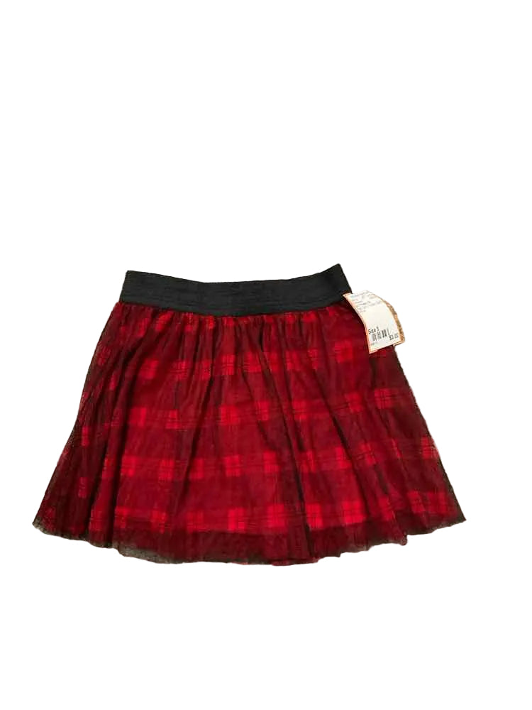 Epic Threads (D) Plaid Toddler Size 5 Girl's SkirtCasual
