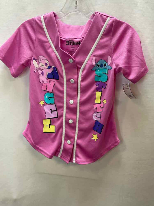 Disney (B) Pink Youth Size 7-8 SSTop