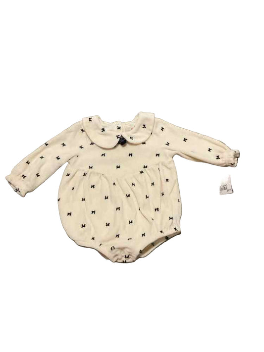 Cat and Jack (D) Bows Infant Size 3-6 MO Girl's 1PC Casual