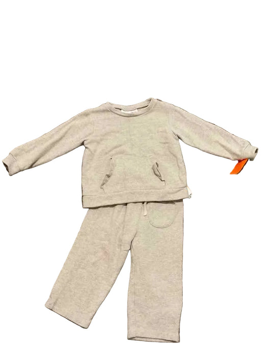Zara (B) Tan Infant Size 12-18 MO Girl's 2PC Casual