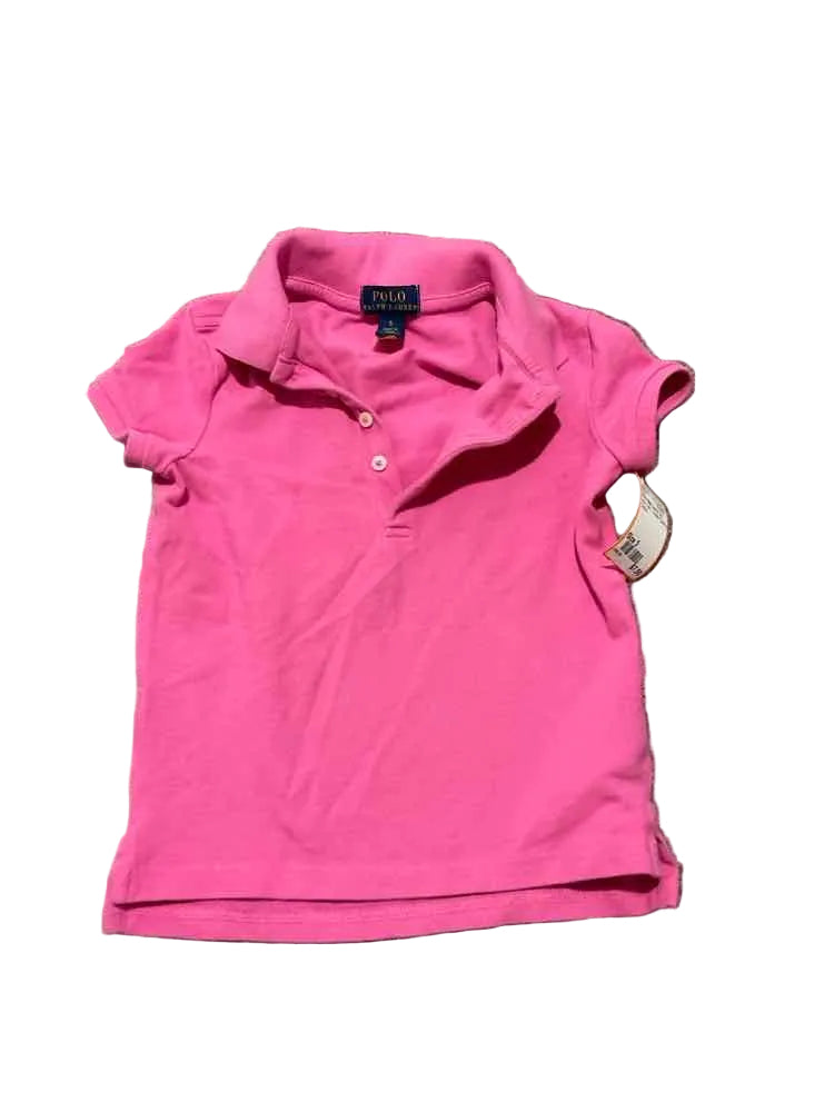 Polo Ralph Lauren (A) Pink Toddler Size 5 Girl's Polo