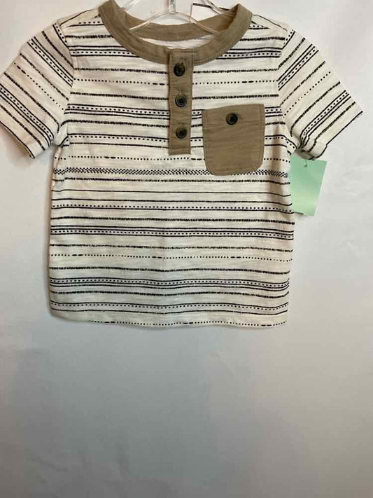 Old Navy (C) Brown Black Infant Size 12-18 MO SSTop
