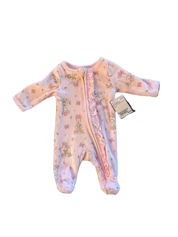 Disney Babies (C) Pink Infant Size Preemie Girl's 1PCSleepwear