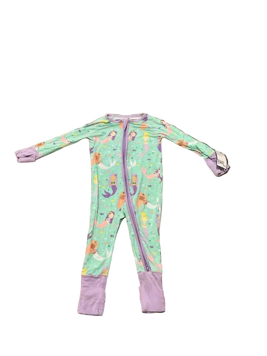 Little Sleepies (A) Mermaid Infant Size 3-6 MO Girl's 1PCSleepwear
