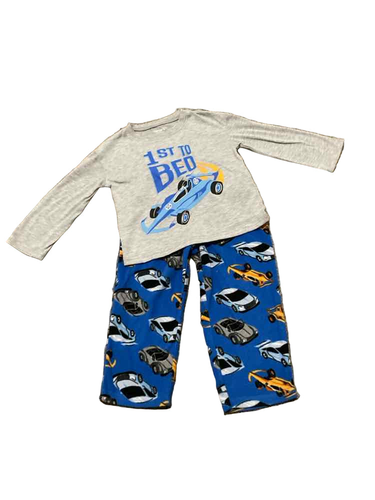 Carters (C) Blue Gray Toddler Size 3T Boy's 2PCSleepwear